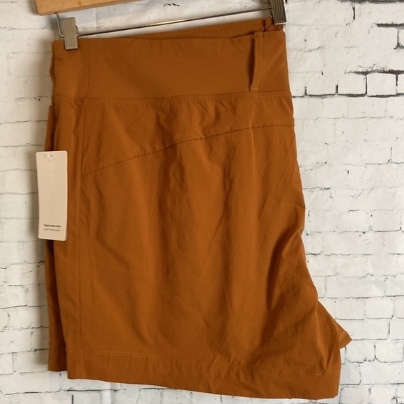 Athleta NWT Trekkie North Short Burnt Orange Plus Size 26 Vacation Resortwear - Picture 7 of 15